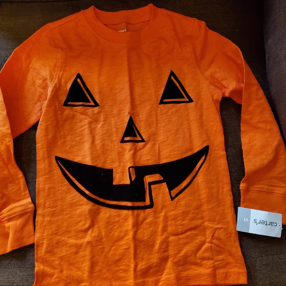 New! Carters Halloween long sleeve shirt